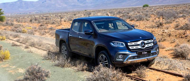 Experience the exhilarating Mercedes-Benz X-Class