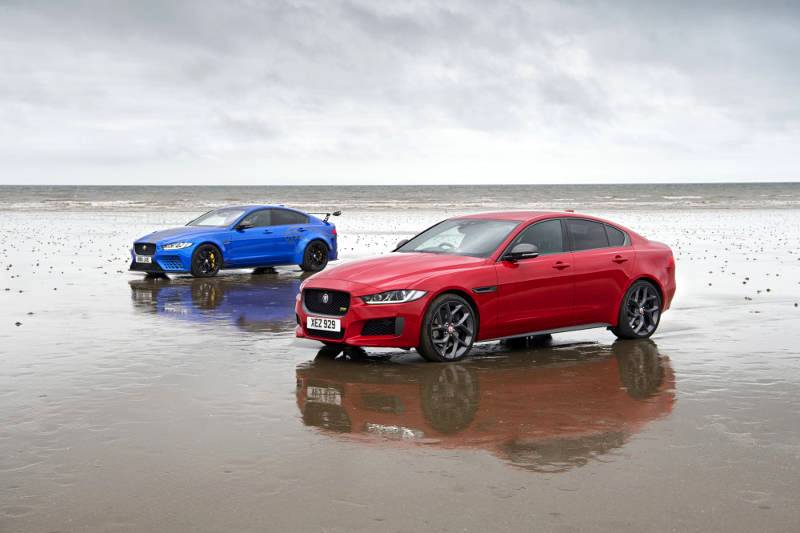 Jaguar XE 300 SPORT and XE SV Project 8 showcase
