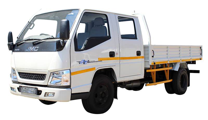 Take the JMC Carrying 1.6-tonne dropside