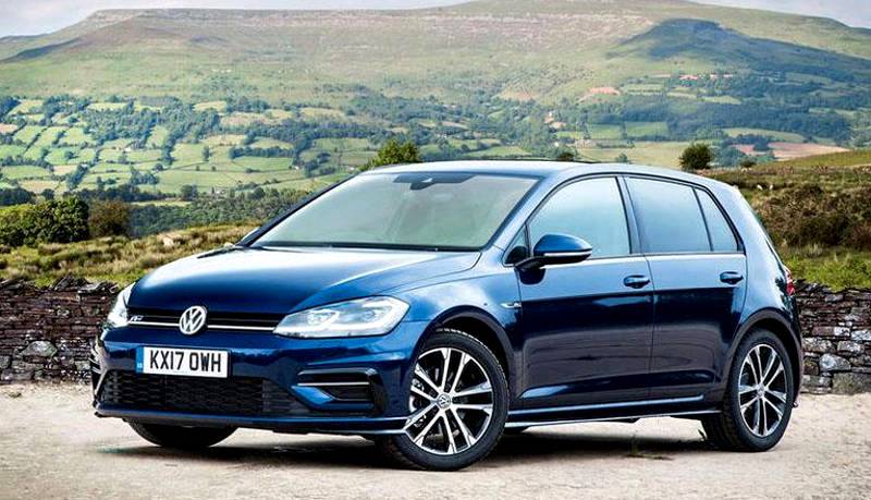 The Toyota Corolla, Volkswagen Golf and Ford Focus