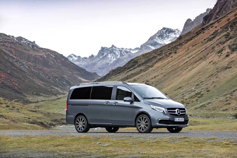 Mercedes-Benz V-Class premiere saw a completely new approach to design,