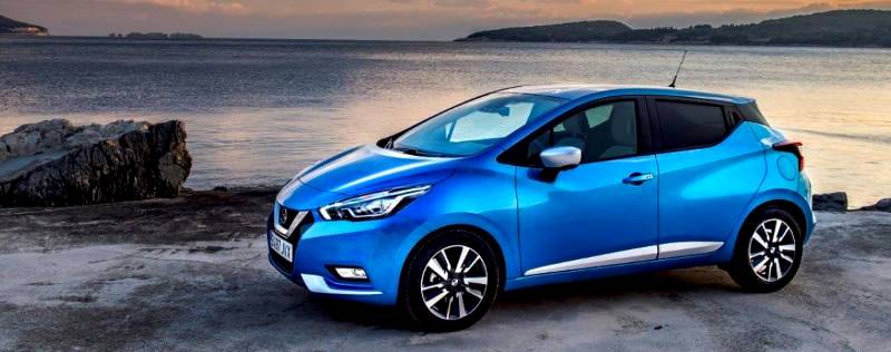 The new  Nissan Micra Acenta PlusTech.
