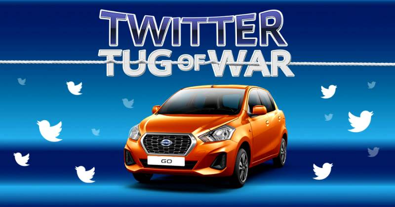 Savour the tweet taste of success by winning a new Datsun GO in a Twitter Tug of War