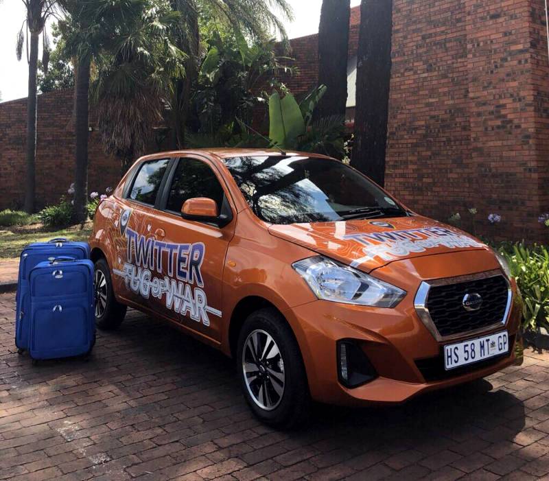 Savour the tweet taste of success by winning a new Datsun GO in a Twitter Tug of War