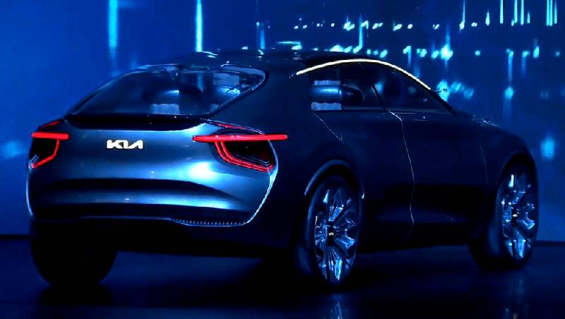 New all-electric concept car,