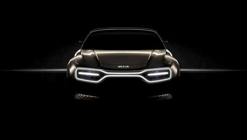 New all-electric concept car,