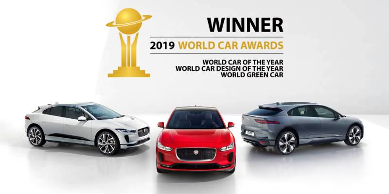 I-PACE wins 2019 World Car of the Year