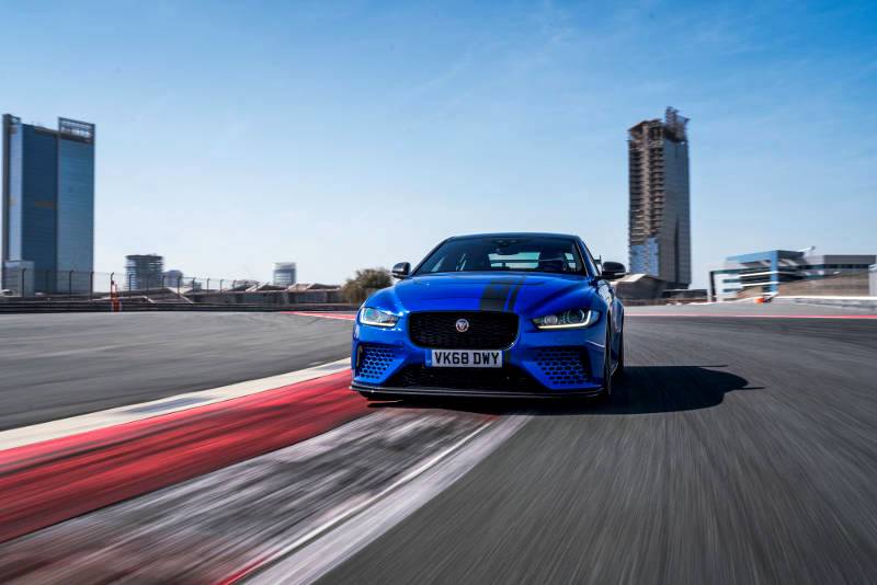 All Project 8s are built in left-hand drive configuration only.