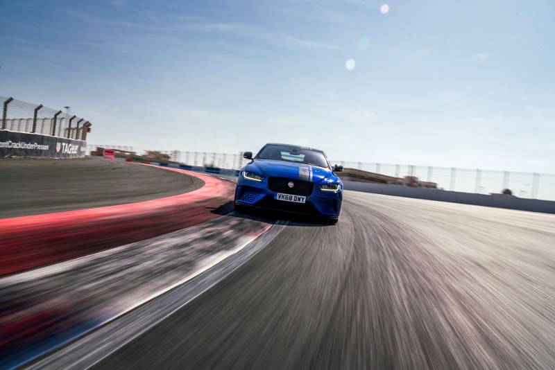 All Project 8s are built in left-hand drive configuration only.