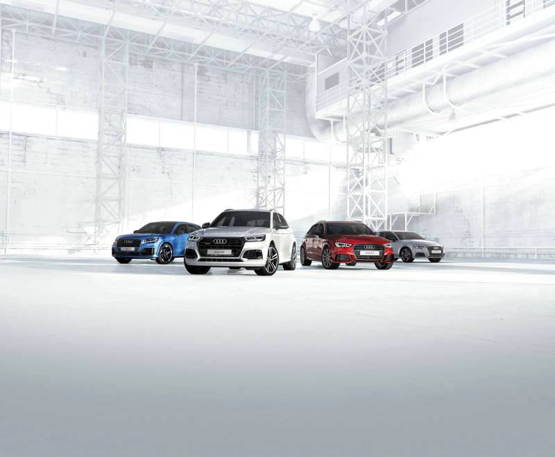 The Audi A3, Q2 and Q5 model ranges now include special edition models