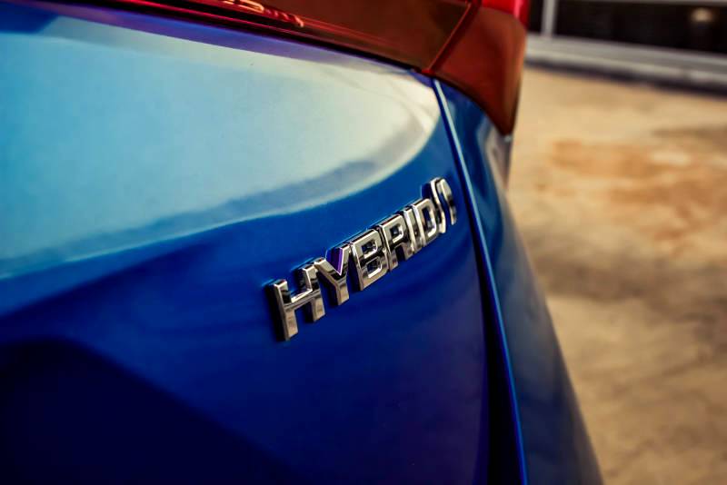 Toyota hybrid halo five-door hatch