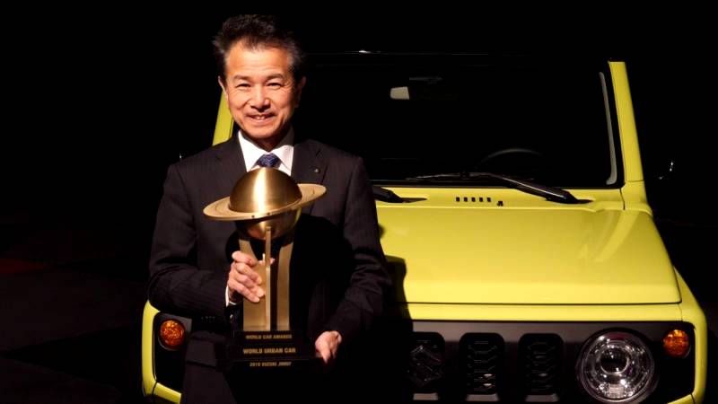 Jimny takes World Urban Car of the Year Award