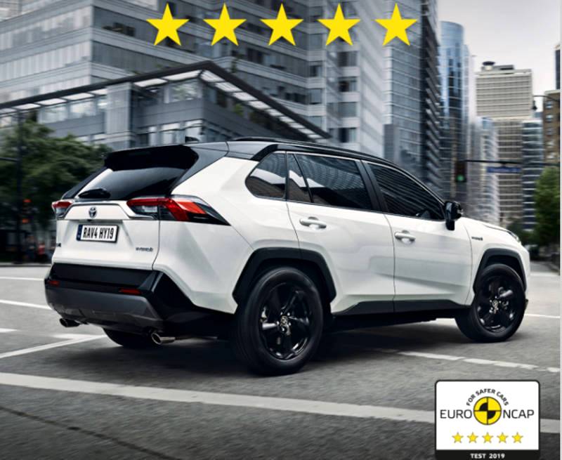 The new Toyota Corolla and RAV4 have both secured a top five-star rating in Euro NCAP’'s