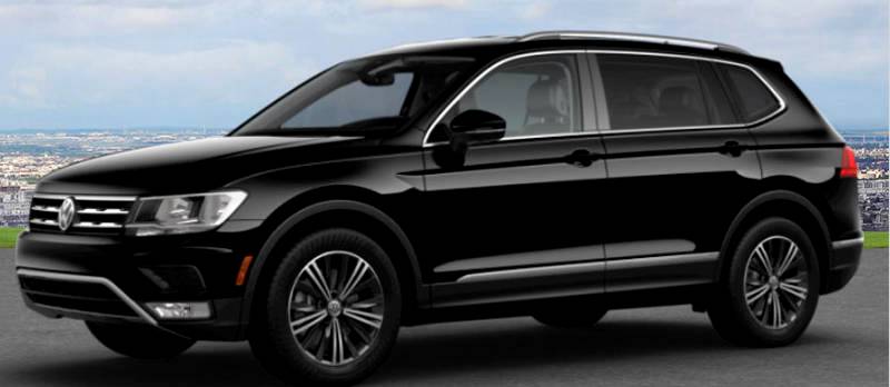 Volkswagen Touareg and Tiguan models