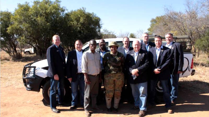 White Toyota double-cab Hilux