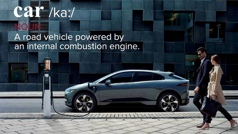 The all-electric Jaguar I-PACE