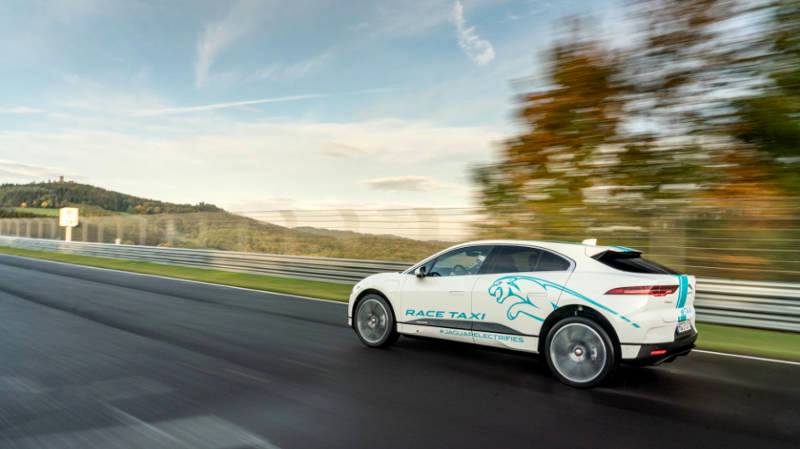 Jaguar launches all-electric RACE eTAXI service