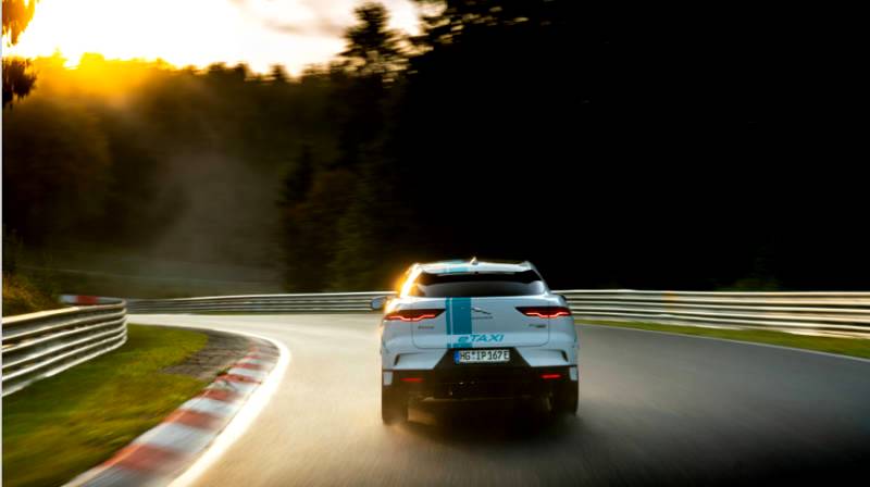 Jaguar launches all-electric RACE eTAXI service