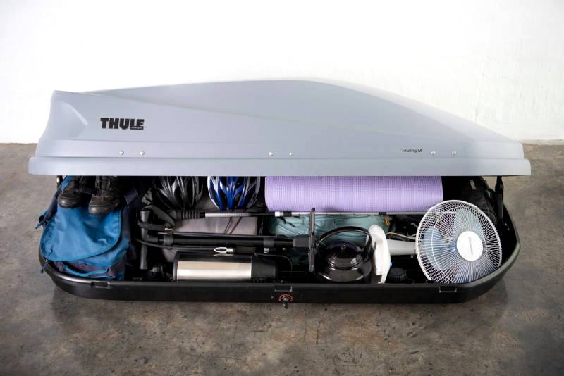 A Thule Luggage Box Saves The (holi) Day