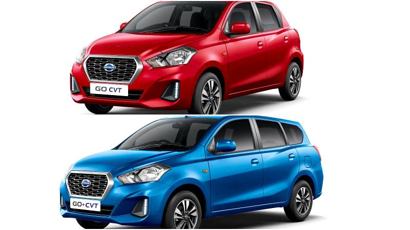 New Datsun GO and GO+ CVT versions