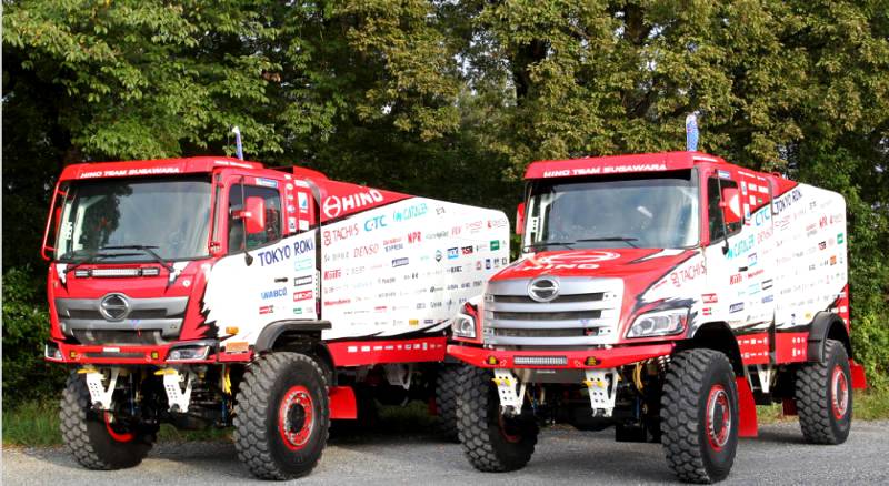 HINO TO ENTER FIRST DAKAR RALLY IN SAUDI ARABIA