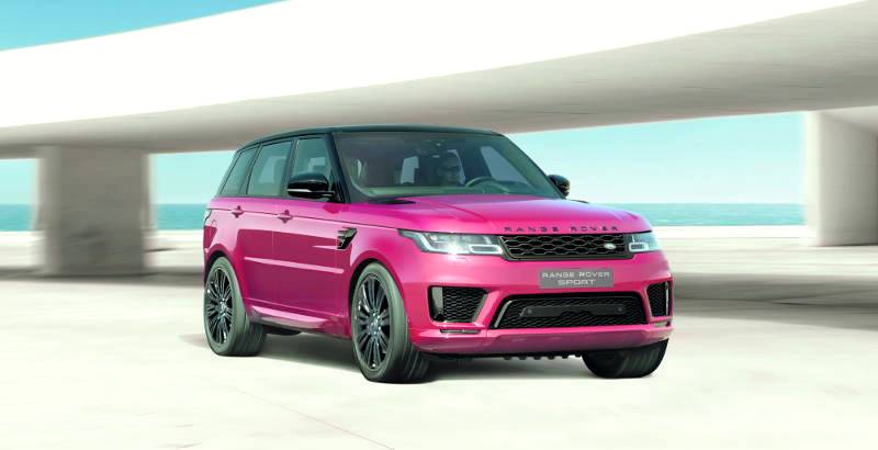 The Range Rover’s roof