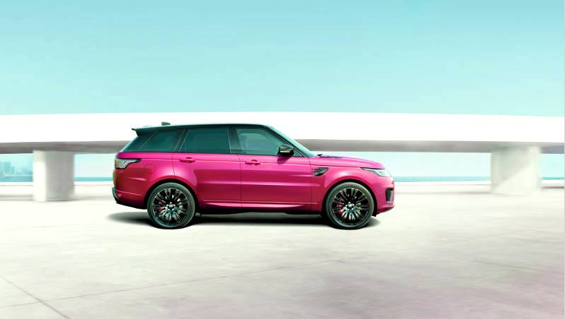 The Range Rover’s roof