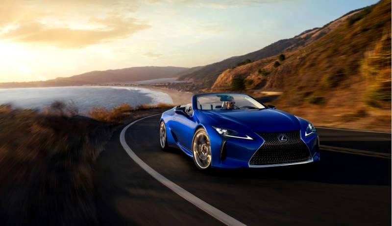 THE STUNNING LEXUS LC 500 CONVERTIBLE MAKES ITS GLOBAL DEBUT AT THE 2019 LOS ANGELES AUTO SHOW