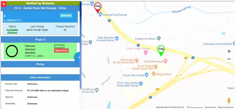 Jaguar and GridCars launch live EV charge station map