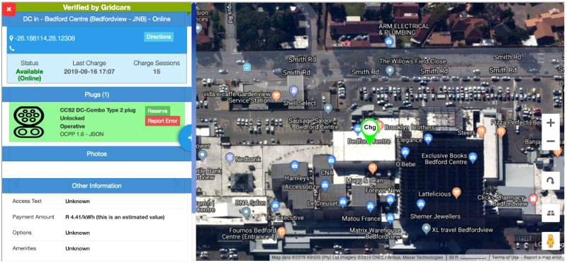 Jaguar and GridCars launch live EV charge station map