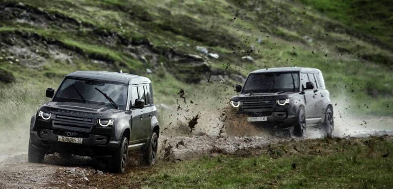 New Land Rover Defender.