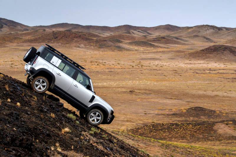 Land Rover Defender in South Africa
