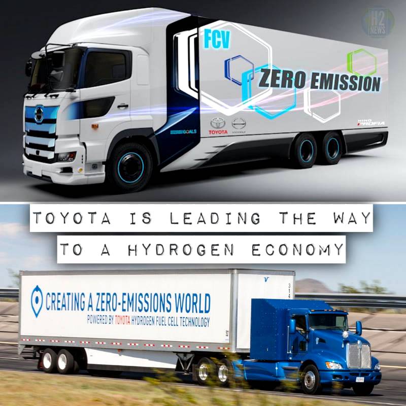 HINO AND TOYOTA DEVELOP FUEL CELL HEAVY DUTY TRUCK