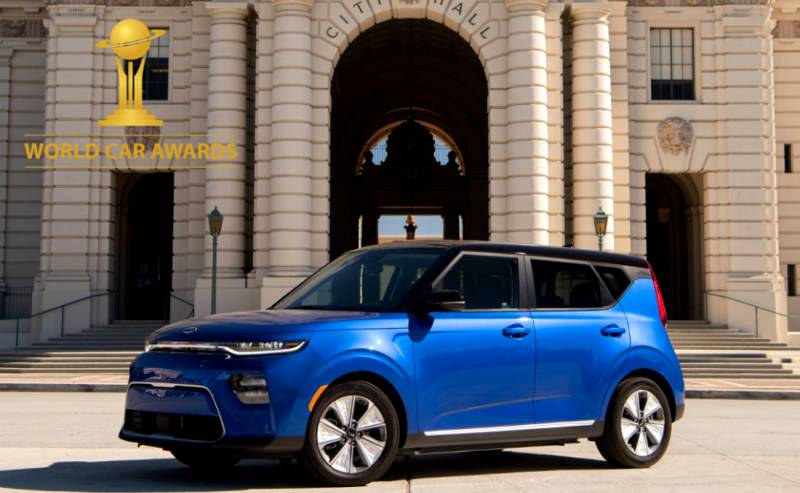 KIA Soul EV electric crossover named World Urban Car
