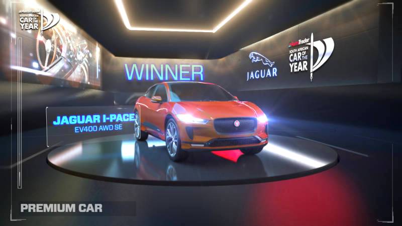 Jaguar I-PACE wins 2020 AutoTrader South African Car of the Year