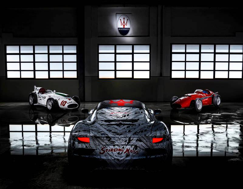 A prototype of the Maserati MC20, the new Maserati super sportscar