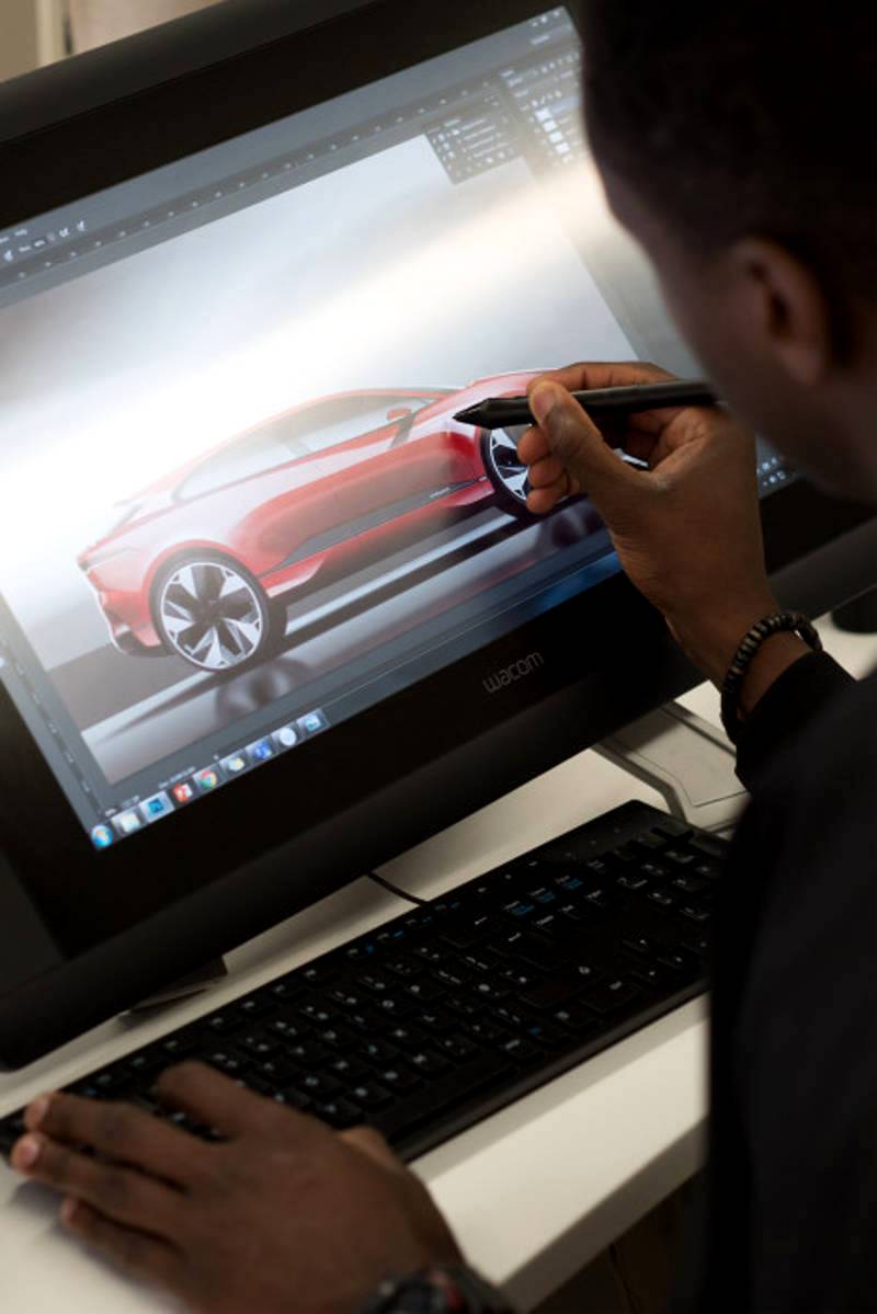 Films follow the all-electric I-PACE from pencil sketch through to 3D animation