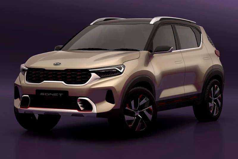 KIA injects new dynamism into compact SUV segment with first image of new KIA Sonet