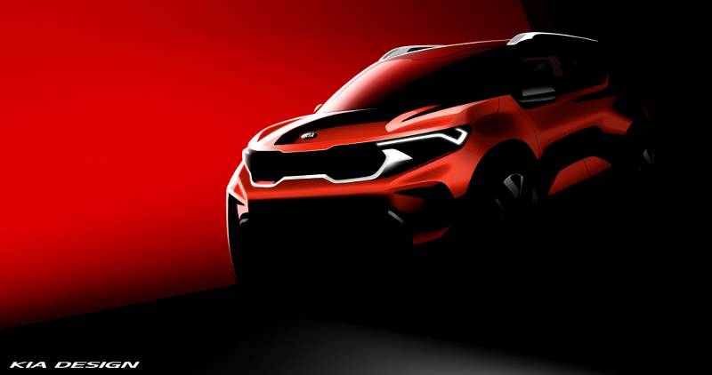 KIA injects new dynamism into compact SUV segment with first image of new KIA Sonet