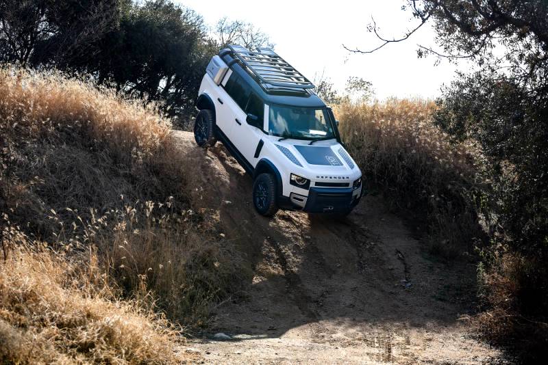 Kingsley Holgate Foundation reunited with Land Rover Defender