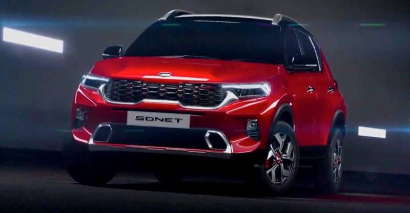 KIA Motors unveils the Sonet