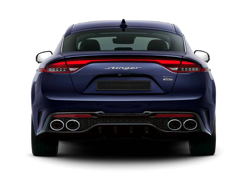 KIA reveals new design for fastback Stinger