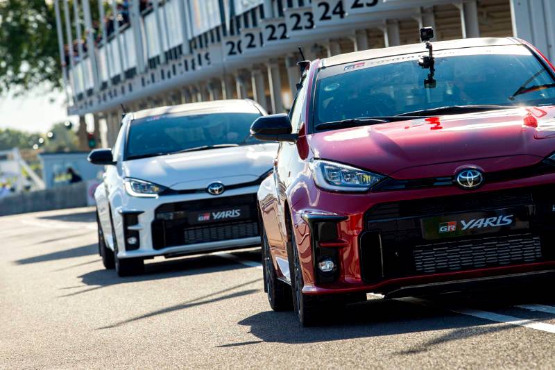 TOYOTA GR YARIS MAKES ITS DYNAMIC DEBUT AT GOODWOOD SPEEDWEEK