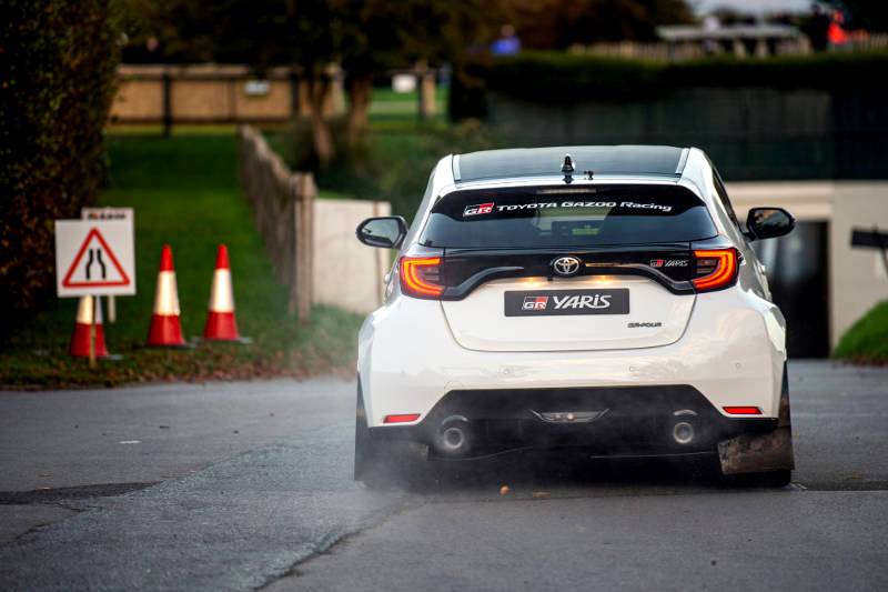 TOYOTA GR YARIS MAKES ITS DYNAMIC DEBUT AT GOODWOOD SPEEDWEEK