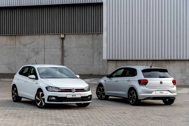 The Volkswagen Polo is the first model range in South Africa to have the new brand logo