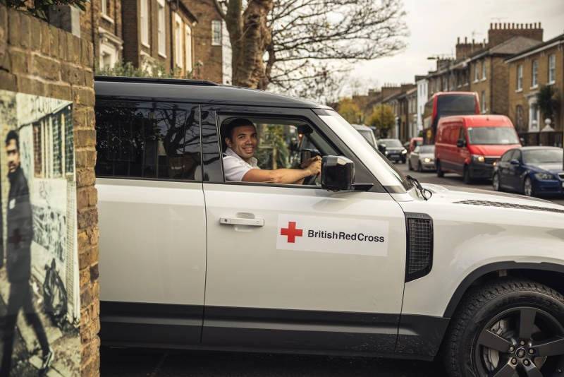 Bryan Habana and Land Rover support Red Cross in Coronavirus pandemic