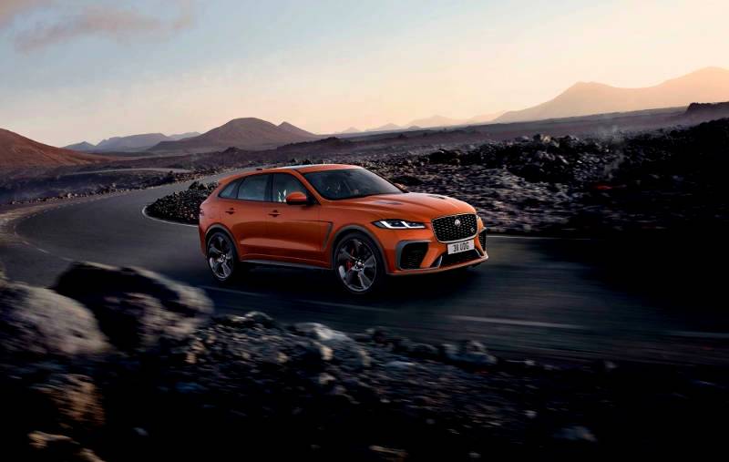 Jaguar takes F-PACE SVR to the next level with enhanced performance and design
