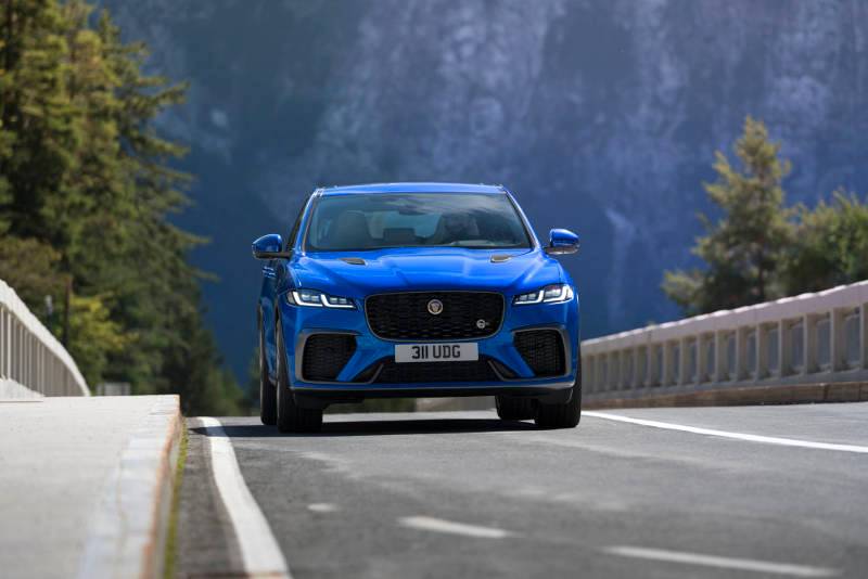 Jaguar takes F-PACE SVR to the next level with enhanced performance and design