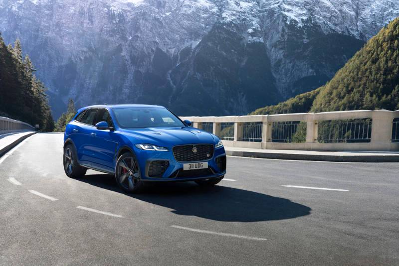 Jaguar takes F-PACE SVR to the next level with enhanced performance and design