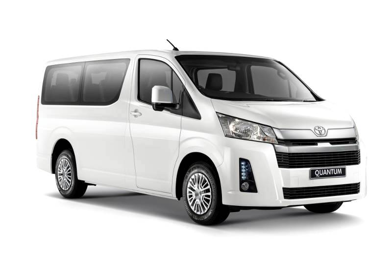 Toyota Hiace and Quantum models upgraded